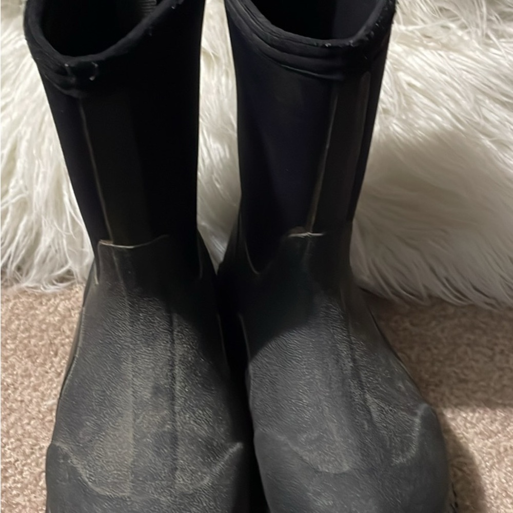 Kids Black Bogs Snow Boots